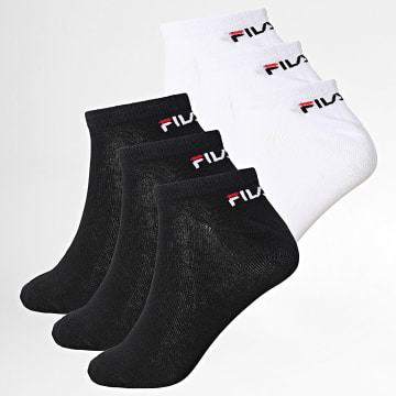 Fila - Lot De 6 Paires De Chaussettes F9100 Noir Blanc