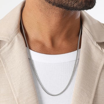 LBO - Collana d'argento a maglie di Pop Corn