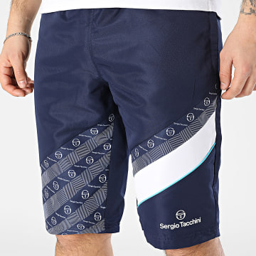 Sergio Tacchini - Short Jogging Spirale 40877 Bleu Marine