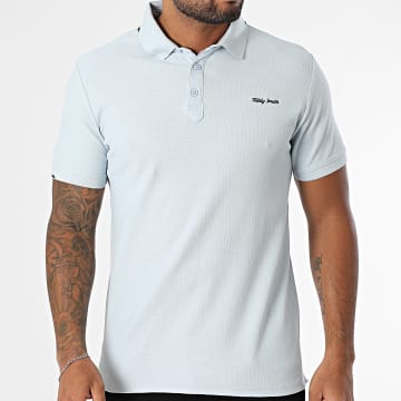 Teddy Smith - Ray 11317503D Kurzärmeliges Polo-Shirt Hellblau