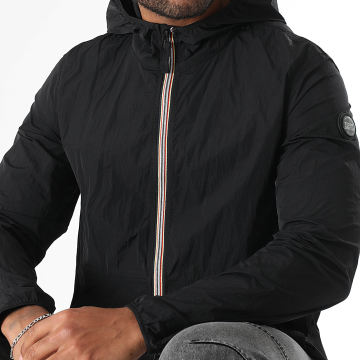 Teddy Smith - Horten Hooded Zip Jacket 12016836D Zwart