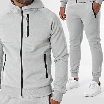 Zayne Paris  - Trainingsanzug 712 Grau meliert