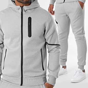 Zayne Paris  - Trainingsanzug 711 Grau meliert