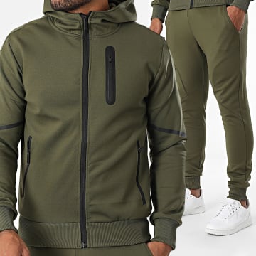 Zayne Paris  - Trainingsanzug 711 Khaki Grün
