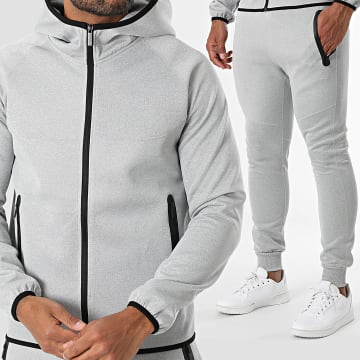 Zayne Paris  - Trainingsanzug 710 Grau meliert