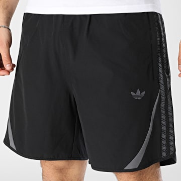 Adidas Originals - Short Jogging A Bandes Supernova JD0053 Noir