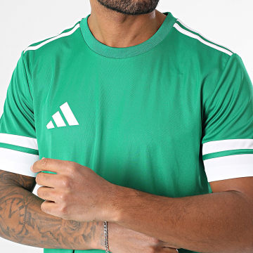 Adidas Sportswear - Tee Shirt A Bandes SQUA25 Jersey JN7485 Vert Blanc