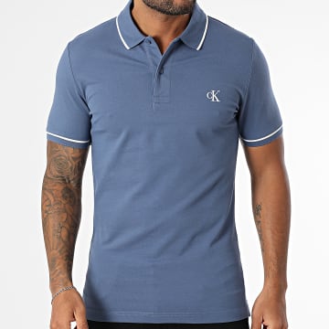 Calvin Klein - Polo Manches Courtes 5603 Bleu