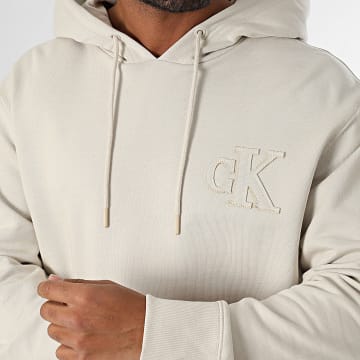 Calvin Klein - Sudadera con capucha 7245 Beige