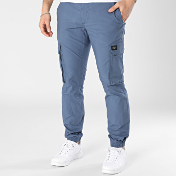 Calvin Klein - Pantalon Cargo 7614 Bleu Marine