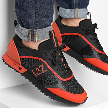 EA7 Emporio Armani - X8X027-XK050 Zapatillas Robois Tea Negras