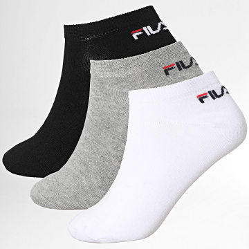 Fila - 3 paar sokken F9100 Zwart Grijs Wit