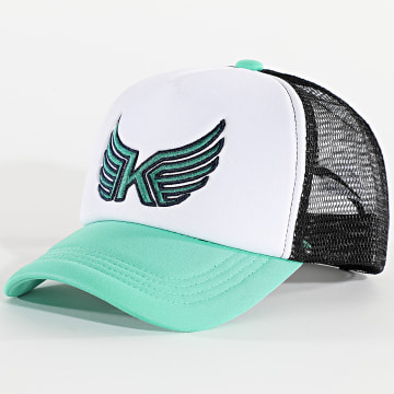 Kaporal - Trucker Cap Tika Weiß Schwarz Grün