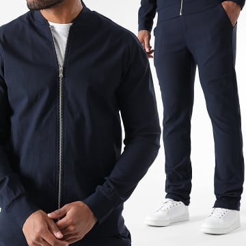 LBO - Ensemble Veste Bomber Et Pantalon 1936 Bleu Marine