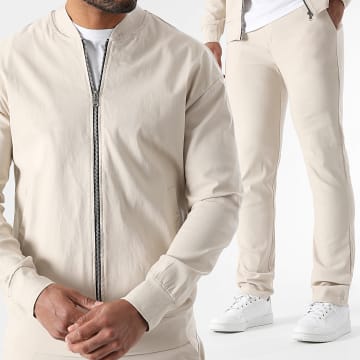 LBO - 1937 Conjunto de cazadora y pantalón beige