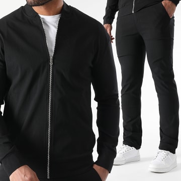 LBO - Ensemble Veste Bomber Et Pantalon 1938 Noir