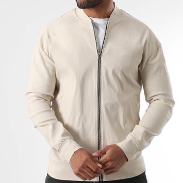 LBO - 1939 Giacca con zip beige