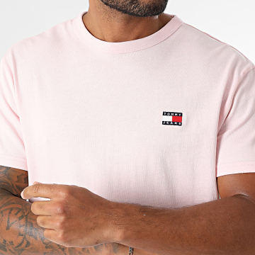 Tommy Jeans - Tee Shirt Badge 0322 Rose