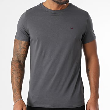 Tommy Jeans - Tee Shirt Tjm Xslim Jersey 4411 Gris Anthracite