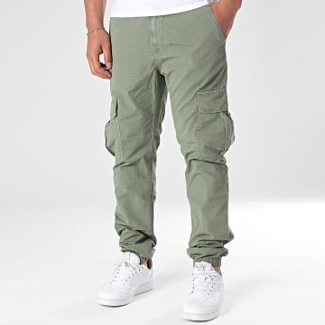 Tommy Jeans - Pantalon Cargo Ryan 0284 Vert