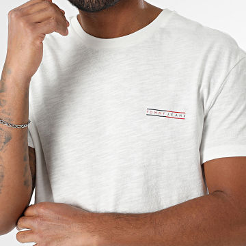 Tommy Jeans - Tee Shirt Graphic Slub 1303 Blanc