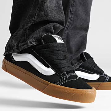 Vans - Knu Skool Sneakers 9QCB9M1 Zwart Gum
