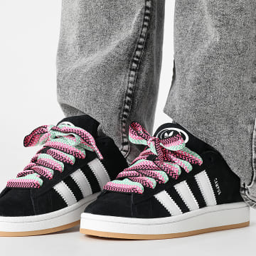 Adidas Originals - Baskets Femme Campus 00s W JH7272 Core Black Lucid Pink Footwear White