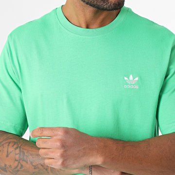 Adidas Originals - Tee Shirt Trefoil Essential JN0235 Vert
