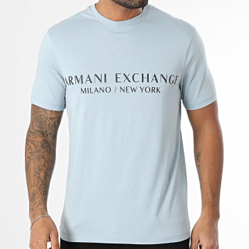 Armani Exchange - Tee Shirt 8NZT72-Z8H4Z Bleu Gris