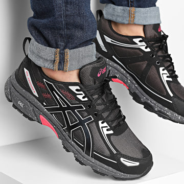 Asics - Scarpe da ginnastica Gel Venture 6 1203A438 Grigio Ossidiana Nero