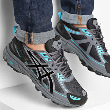 Asics - Scarpe da ginnastica Gel Venture 6 1203A438 Nero Vettore Grigio