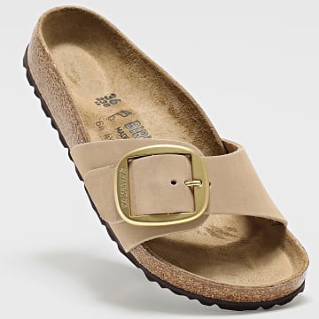 BIRKENSTOCK - Sandali donna Madrid Grande Fibbia Beige