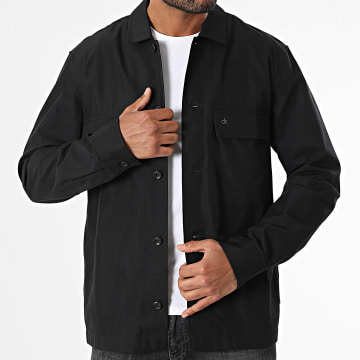 Calvin Klein - Sobrecamisa de algodón 3815 Negro