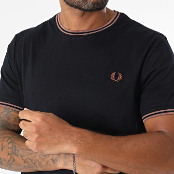 Fred Perry - Tee Shirt Twin Tipped M1588 Bleu Marine