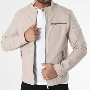 Produkt - Veste Biker Clyde Beige