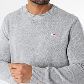 Tommy Jeans - Pull Slim Essential 8895 Gris