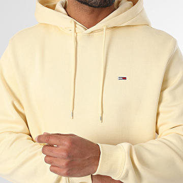 Tommy Jeans - Sweat Capuche Flag 0742 Jaune