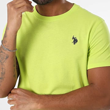 US Polo ASSN - Tee Shirt US154026-0000270 Vert Lime