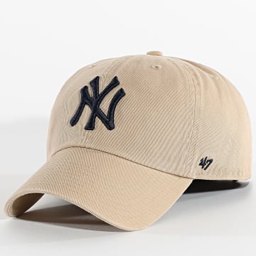 '47 Brand - Clean Up NY Yankees Cap RGW17GWS Beige