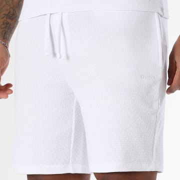 BOSS - Waffle Jogging Shorts 50535884 Weiß