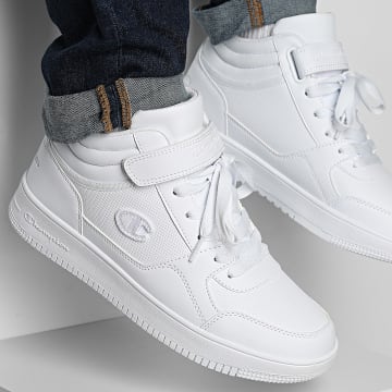 Champion - RD18 Mid S21904 Triple White Sneakers