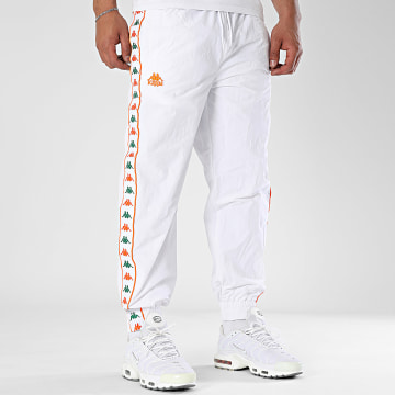 Kappa - Neldo 341T53W Banda Blanca Regular Fit Pantalones Jogging Banda
