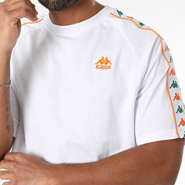 Kappa - Camiseta Banda Ninon 361S43W Blanca
