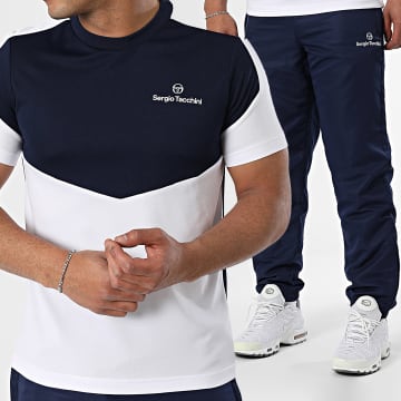 Sergio Tacchini - Traje Giardino Carson 41003 40850 Azul Marino Blanco