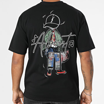Uniplay - Camiseta oversize 988 Negro