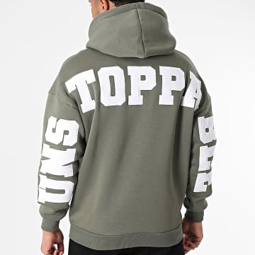 Black Industry - Sudadera con capucha Stockolm Verde caqui