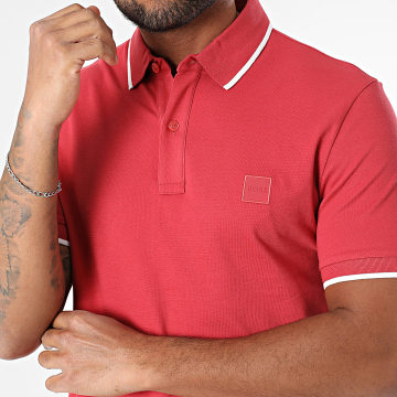 BOSS - Polo de manga corta Passertip 50507699 Rojo