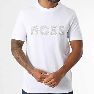 BOSS - Maglietta con logo 50535170 Bianco