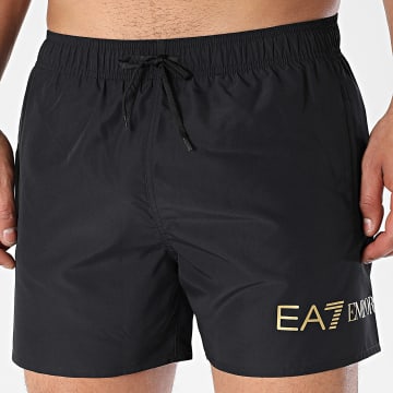 EA7 Emporio Armani - Short De Bain 7M000519-AF13049 Noir Doré