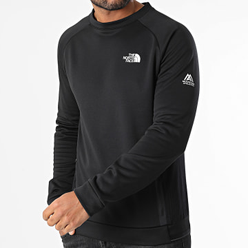 The North Face - Sudadera polar de cuello redondo A8BFN Negro